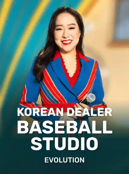 Korean Dealer Baseball Studio game tile